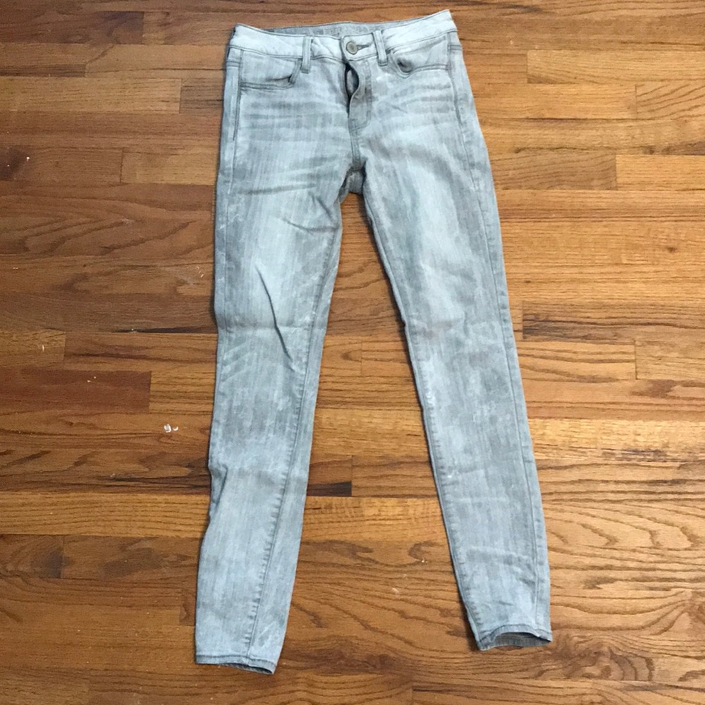 Grey jeans